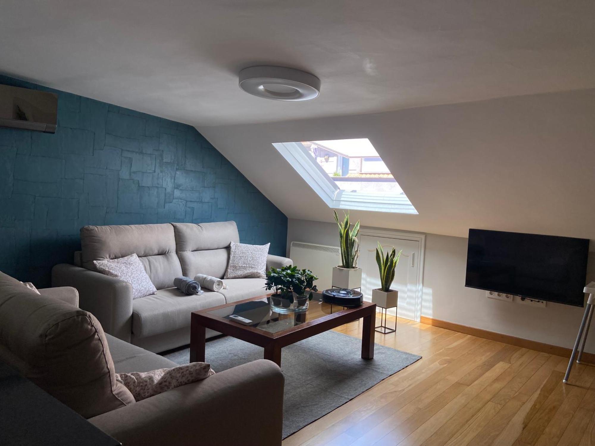 Atico 22 - Centrico, Aire Acondicionado Y Parking Apartment Vilagarcia de Arousa Bagian luar foto